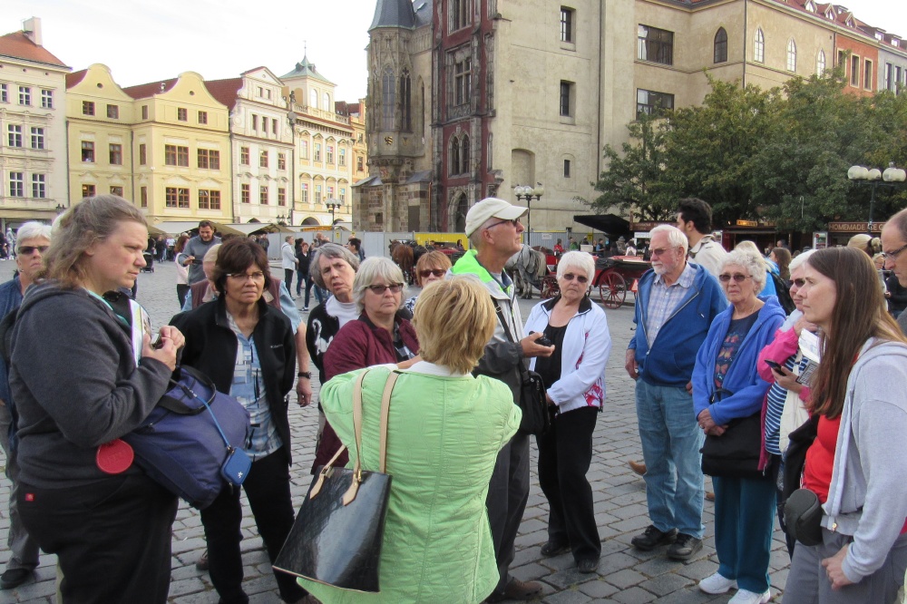 Wallking tour of Prague, Old Town Sqaure